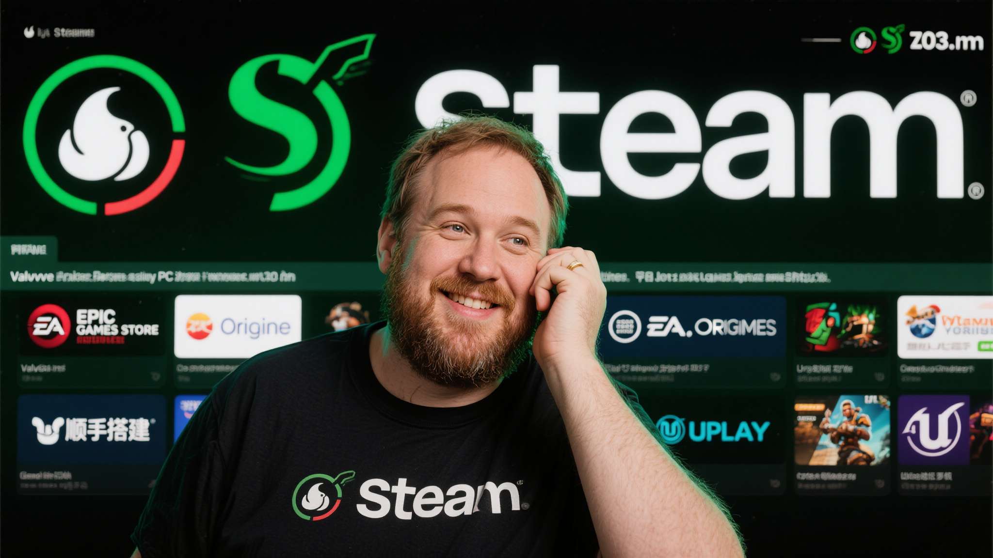 Steam诞生于2003年，最初只是Valve用来给旗下游戏推送更新的工具。彼时